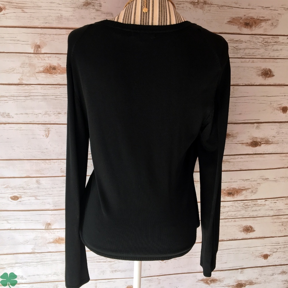 Bcbg Maxazria Button Up Top Size Large - image 5